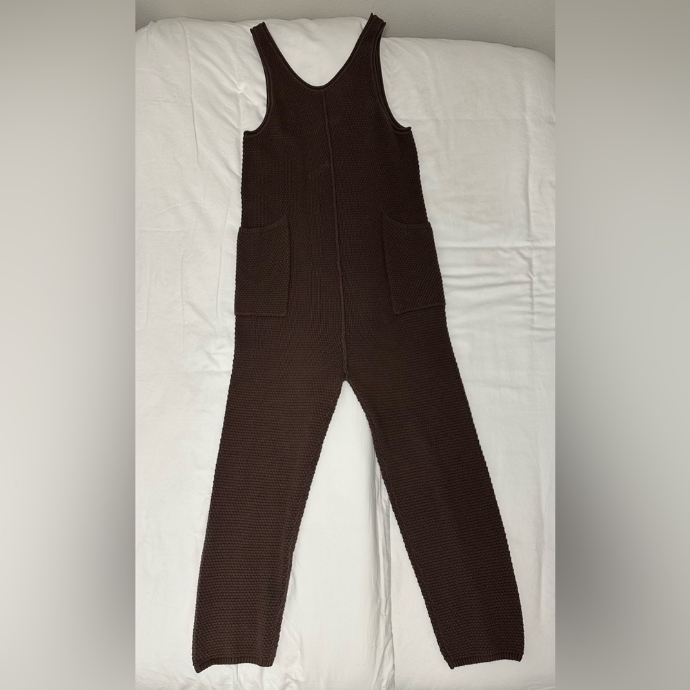 Free People Hailee Sweater Jumpsuit - Picture 2 of 7